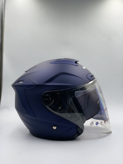 MHR NV Force Dual Visor Plain Solid Colour (SIRIM)
